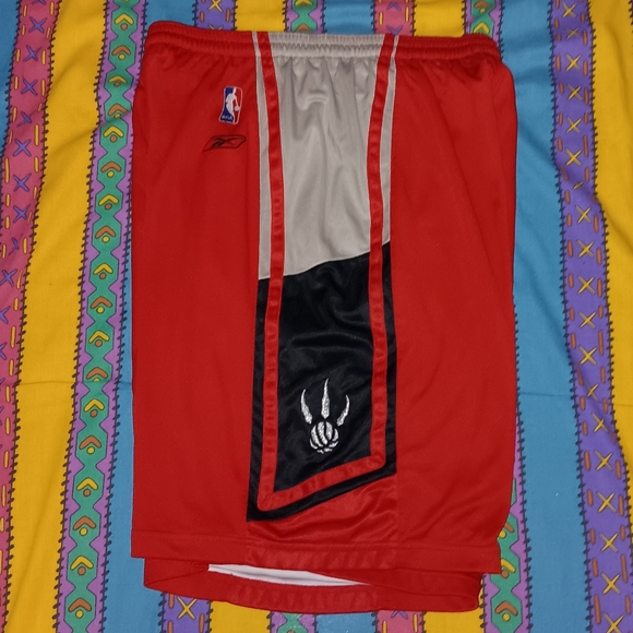 2004 Toronto Raptors Reebok Authentic Basketball Jersey Shorts Vintage Y2K